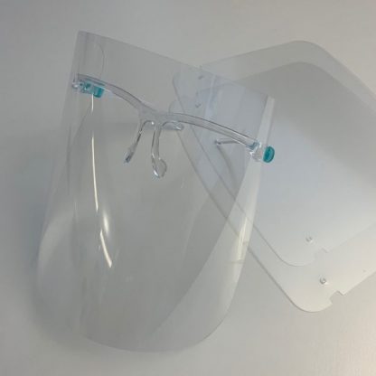 Gesichtsvisier Modell "Invisible" mit 3 Visieren