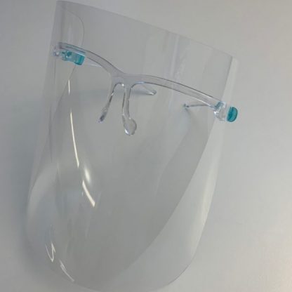 Gesichtsvisier Modell "Invisible" mit 1 Visier